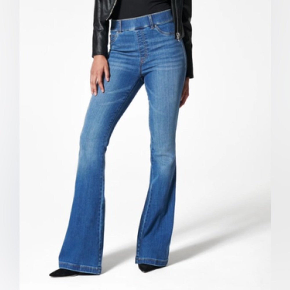 Spanx Flare Jeans Vintage Indigo Small
